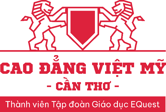 logo trường Cao đẳng Việt Mỹ Cần Thơ